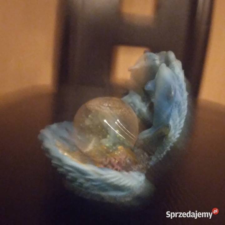 Dekoracja Muszla Kula Śnieżna Delfiny Bydgoszcz