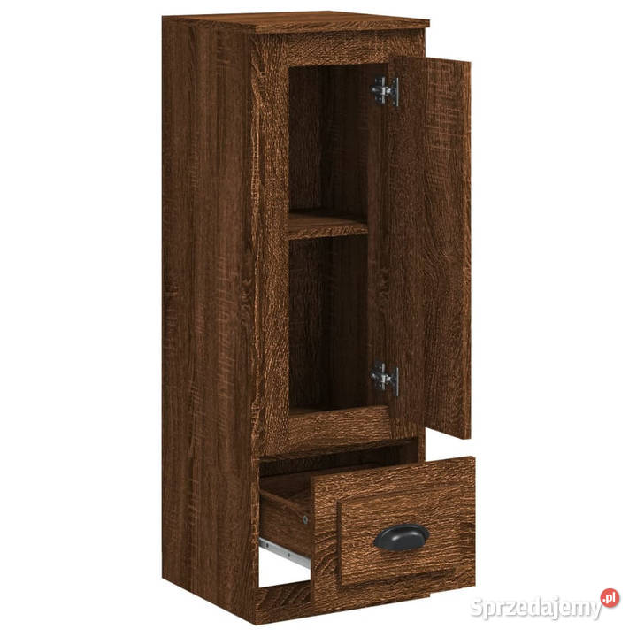 Szafka brązowy dąb 36x355x1035 materiał Warszawa