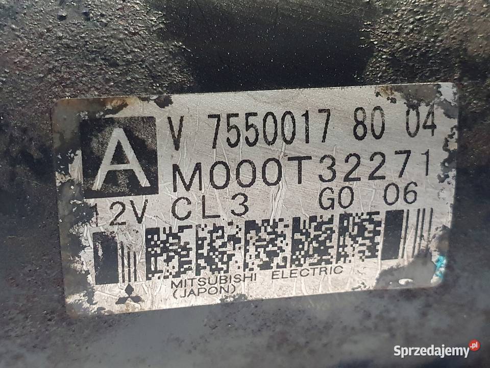 ROZRUSZNIK Citroen C3 II 14 VTI M000T32271