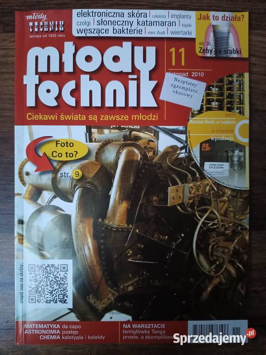 Młody Technik 112010 DVD listopad