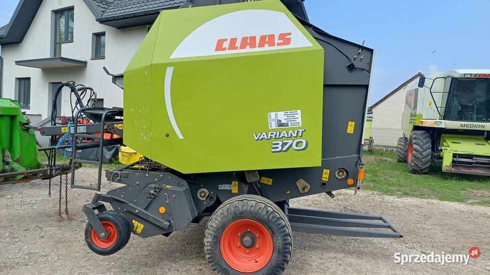 Prasa Claas VARIANT 370 siatka podajnik rotorowy nieuszkodzony Siedlce sprzedam