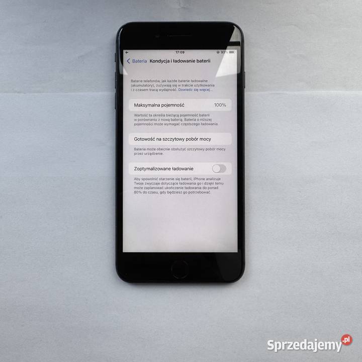 iPhone 8 Plus 64GB Space Grey Nowa bateria 100 Warszawa