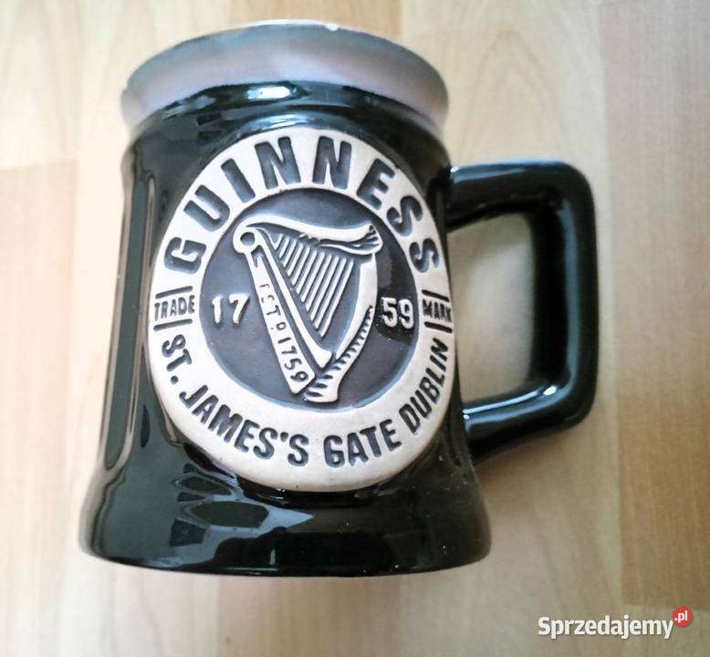 GUINNESS ceramiczny kubek kufel Tarnobrzeg