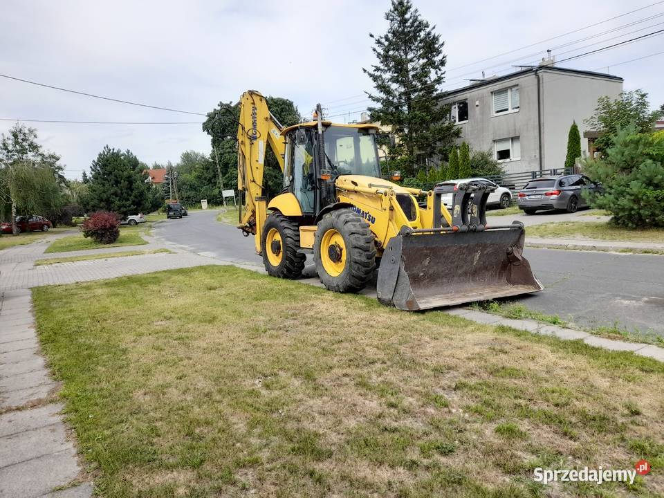Sprzedam koparkoładowarkę KOMATSU WB 97S5 Łódź sprzedam