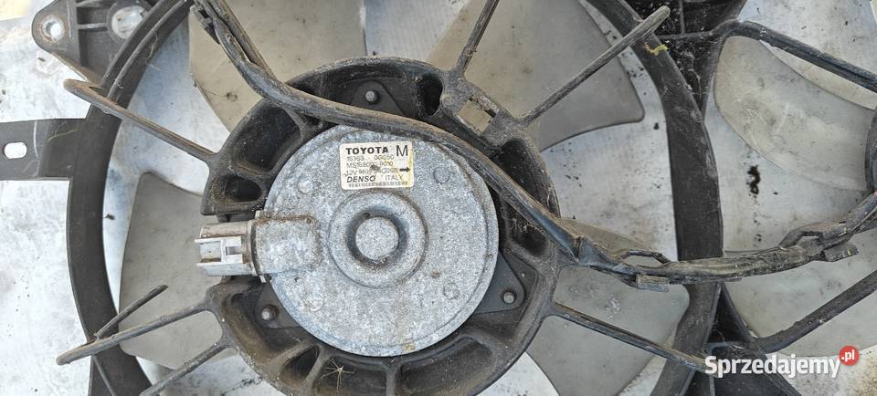 WIATRAK WENTYLATOR CHŁODNICY TOYOTA COROLLA Węże chłodnicy Siechnice