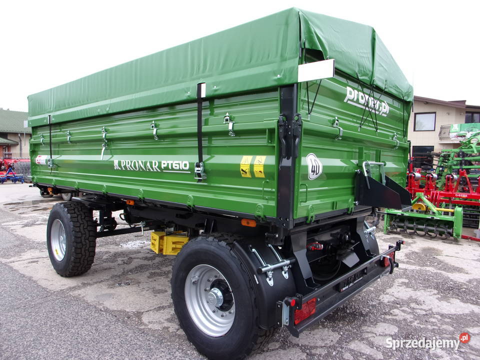 NOWA Przyczepa rolnicza dwuosiowa PRONAR PT610