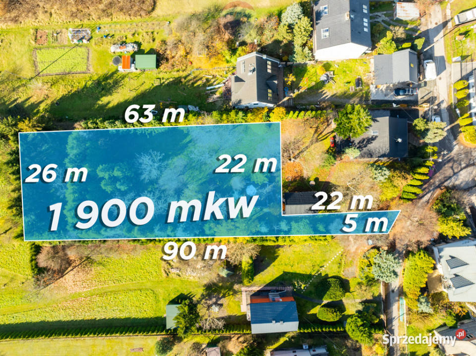 Działka w Rudawie PKP Zabierzów