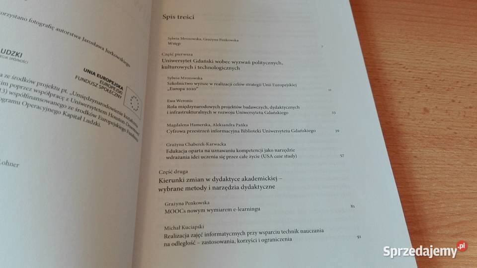 Uniwersytet jutra Sylwia Mrozowska Grażyna Książki naukowe i popularnonaukowe pomorskie