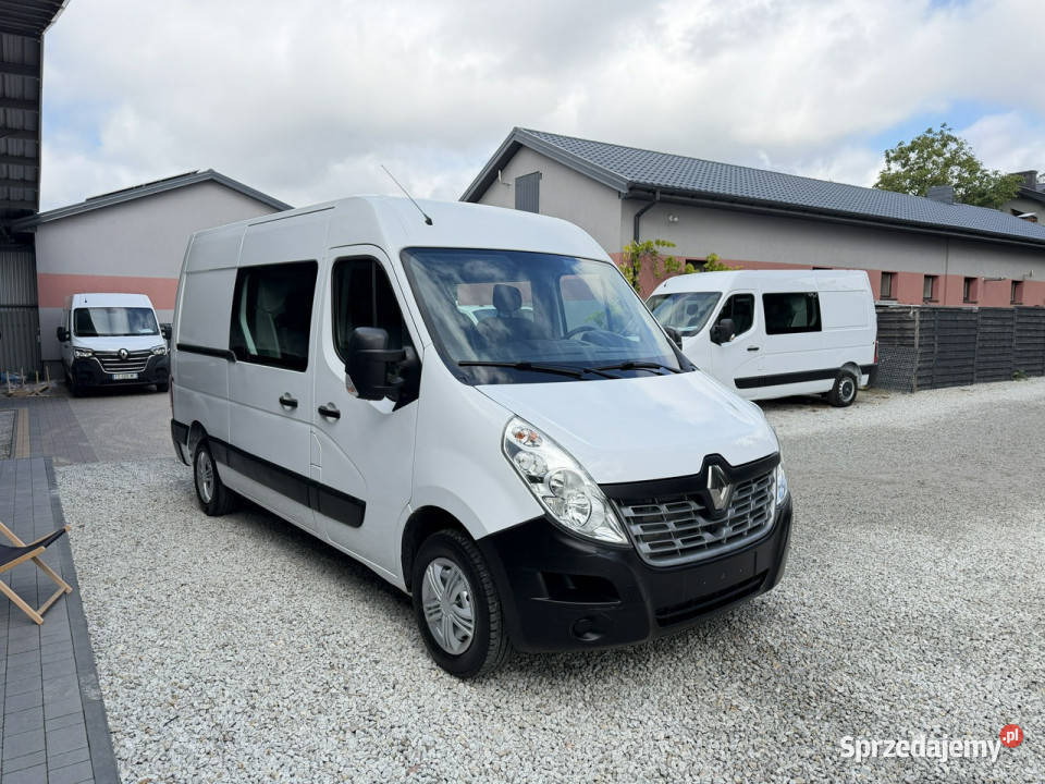 Renault Master L2H2 średniak 7 osobowy czujnik parkowania
