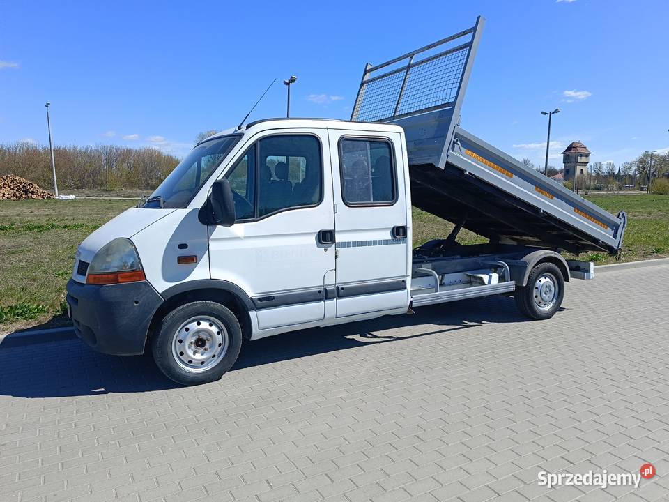 Renault Master 2 2 Wywrotka 7 osobowy Brygadówka manualna Grajewo