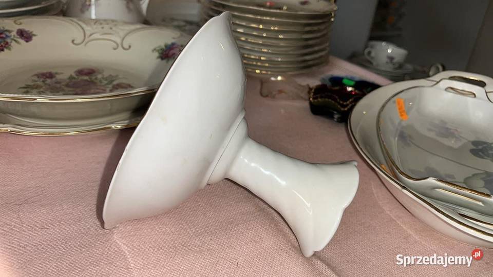 Patera na nodze Syg Freiberger Porzellan Made in pomorskie Gdańsk