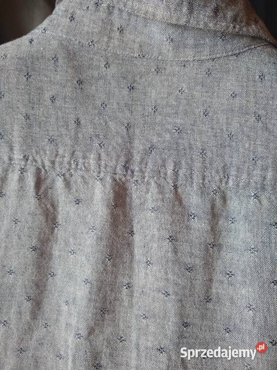 Koszula męska TU L len bawelna Miłobądz