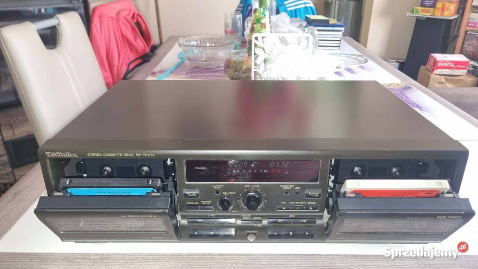 Magnetofon dwukasetowy Technics RSTR474 Dual Warta