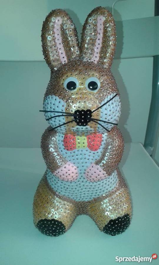 ZAJĄC WIELKANOCNY super prezent Dekoracje i ozdoby sprzedam