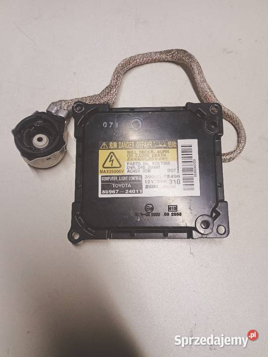 Przetwornica XENON Toyota Avensis T25 Lift pomorskie Kartuzy sprzedam