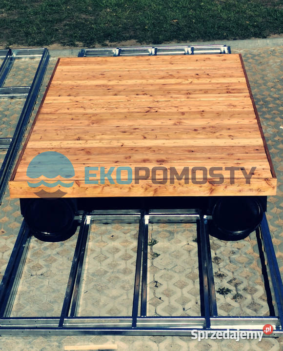 Pomost pływający platforma pływająca 3x2 Drawsko Pomorskie
