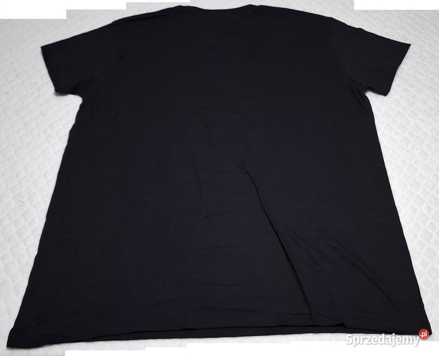 Koszulka krótki rękaw Tshirt czarna Amazon Sols Odzież codzienna Czeladź