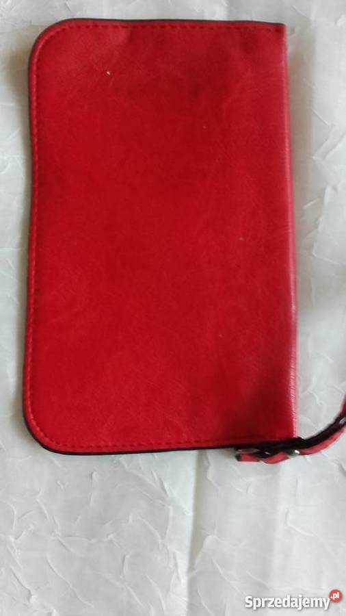 EFEKTOWNY SKÓRZANY PORTFEL W CZERWIENI wielkopolskie Piła