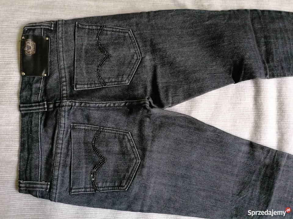 SHANYBLE JEANSSPODNIE JEANSOWE RURKI R26 Łódź