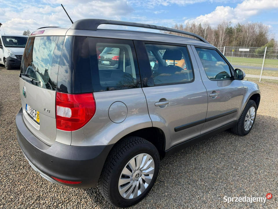 koda Yeti klimatronic gwarancja 14TSi I 2009 manualna Zbąszyń