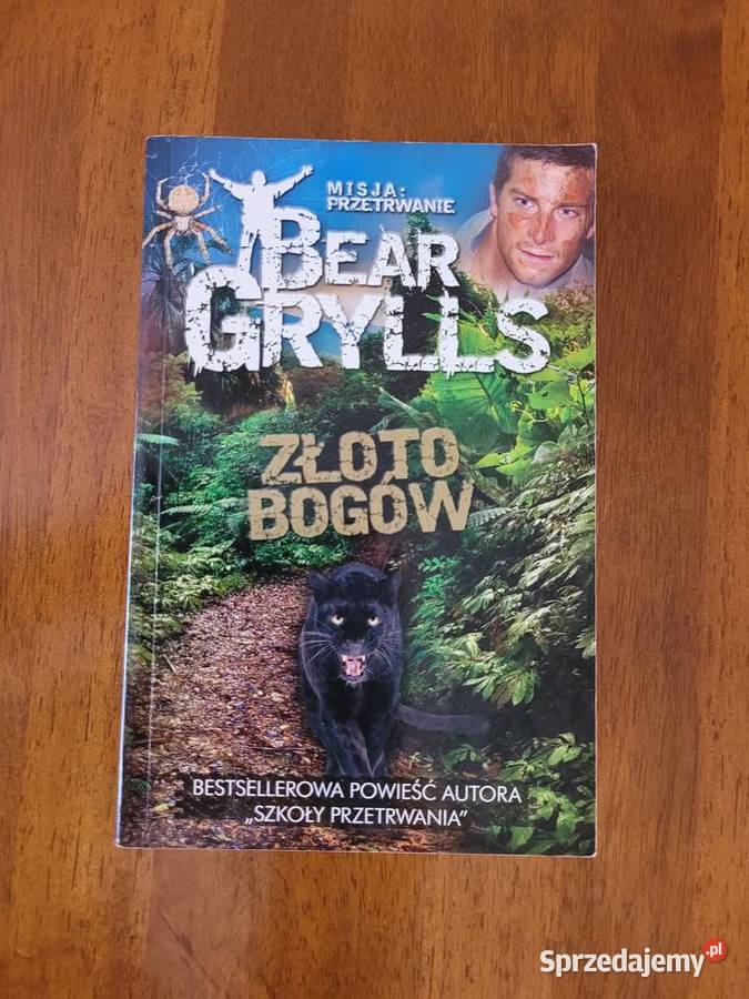 Szkoła przetrwania poradnik surviwalowy Bear twarda Bydgoszcz sprzedam