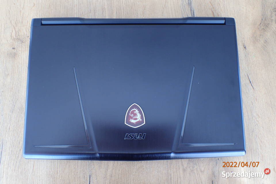 LAPTOP MSI GE63 raider GTX 1060 6GB Lewin Brzeski