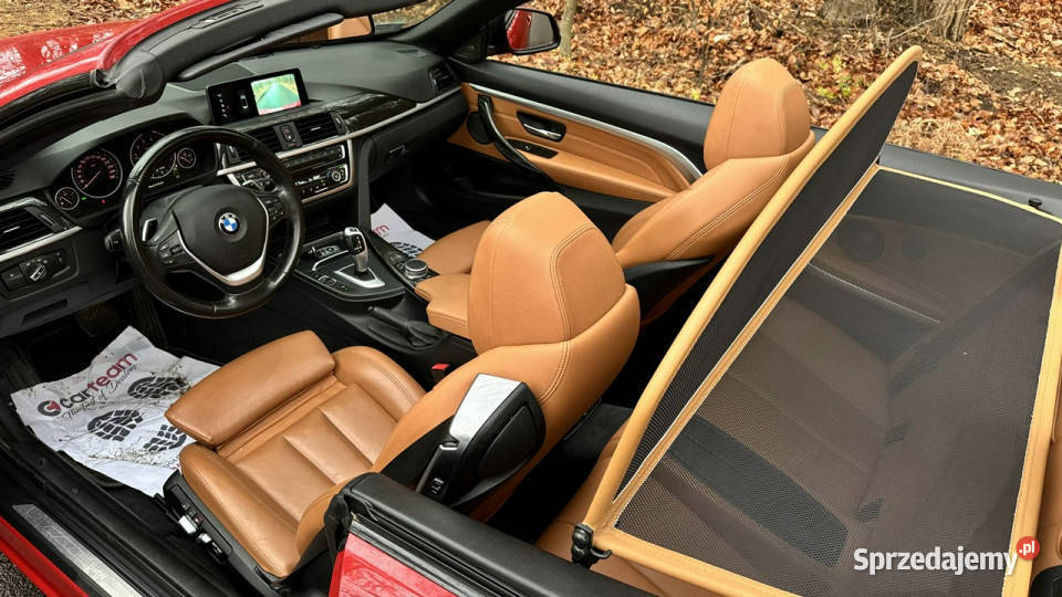 BMW 440 440i kabriolet 326 bezwypadkowy piękny światła przeciwmgielne Gdańsk
