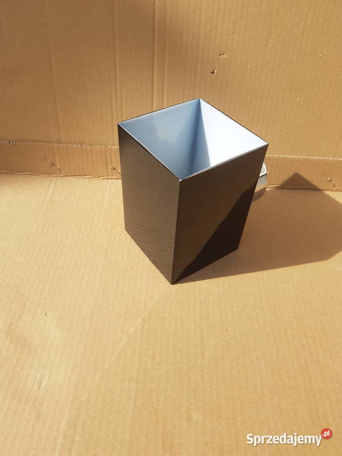 Klosz do lampy MURANO GLASS czarny kinkiet G9 Warszawa