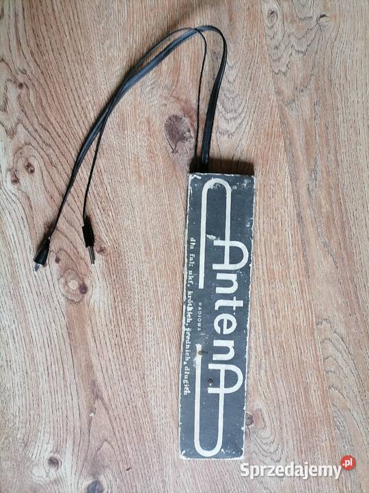 Stara antena radiowa z czasów PRLu Elektronika Kraków