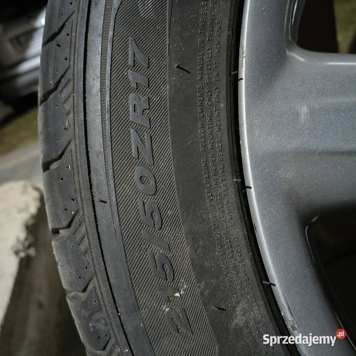 Felgi aluminiowe z oponami 17 Fajsławice