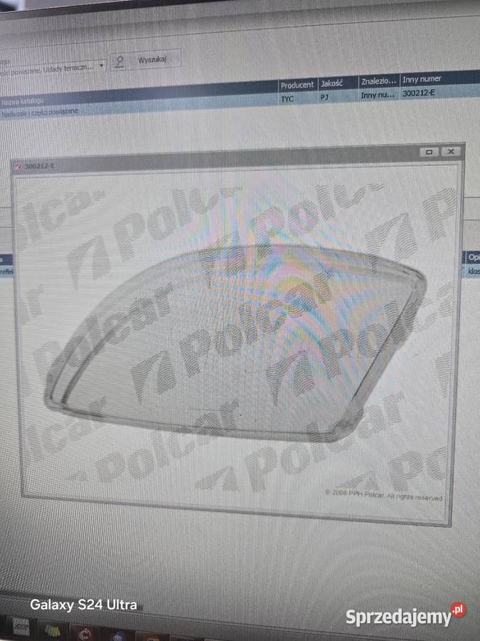 Szkło reflektora przedniego Fiat Seicento osobowe Bytów