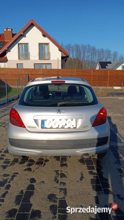 Peugeot 207 16 Hdi srebrny Wymieniony rozrząd diesel małopolskie Tarnów