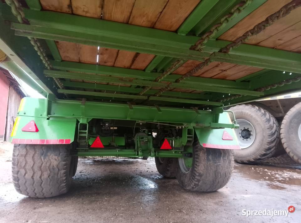 Przyczepa samozbierajaca Bergman Przyczepy rolnicze mazowieckie Dudy Puszczańskie sprzedam