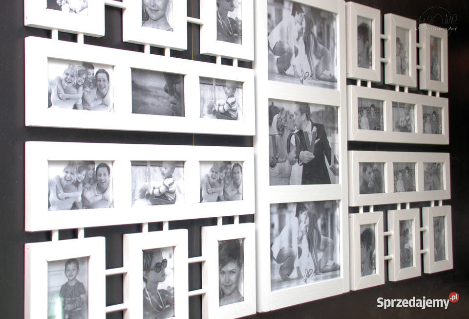 Galeria Multirama z drewna Ramka NA zdjęcia Foto Gdańsk