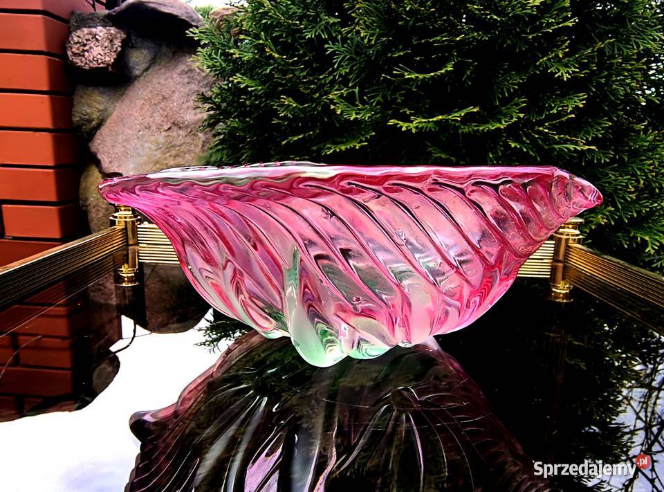 Miska grube solidne szkło barwione w masie Klenica