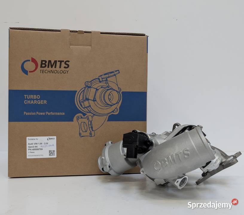 Nowa Turbosprężarka BMTS 40009759 Siedlce