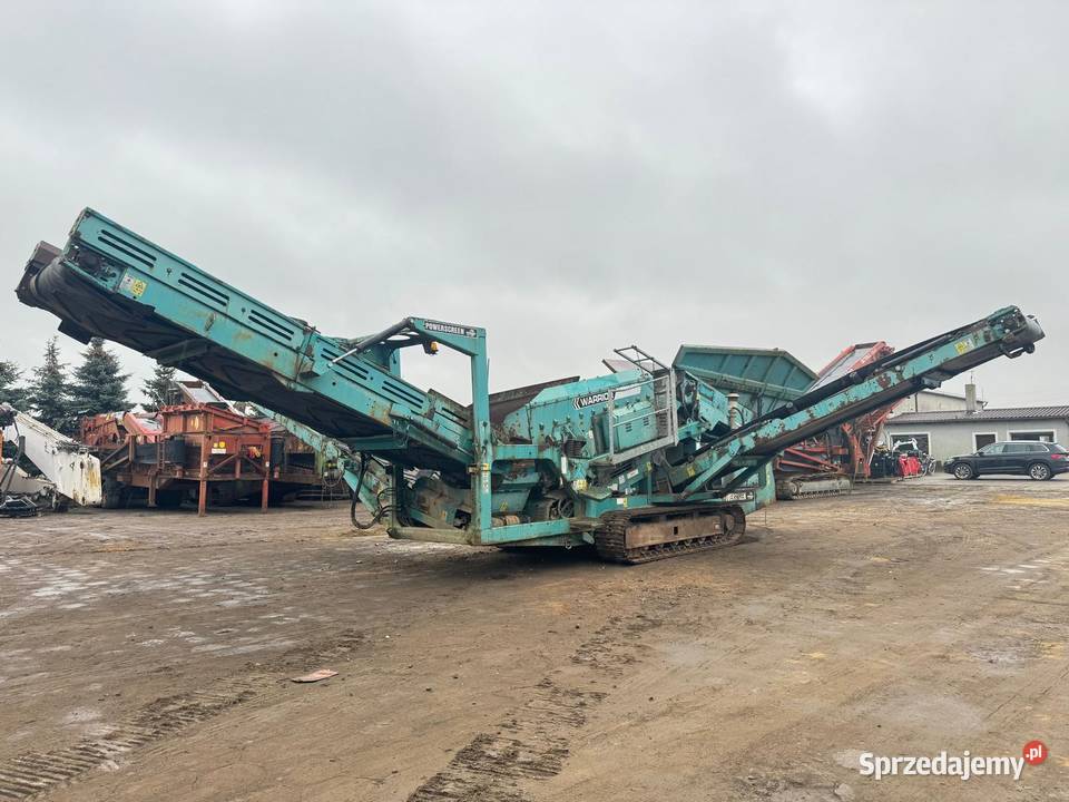 Powerscreen Warrior 1400 Mobilny przesiewacz