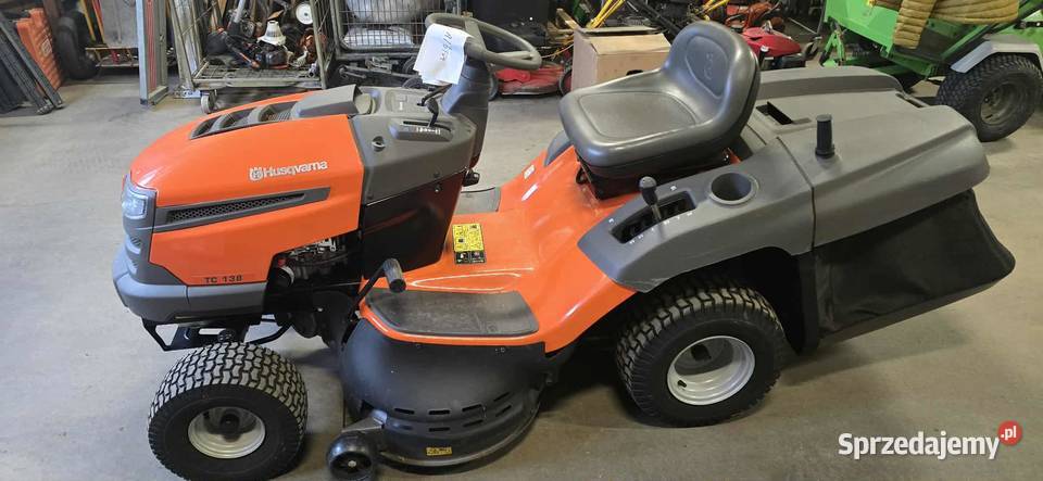 Kosiarka traktorek husqvarna z koszem Niechorze