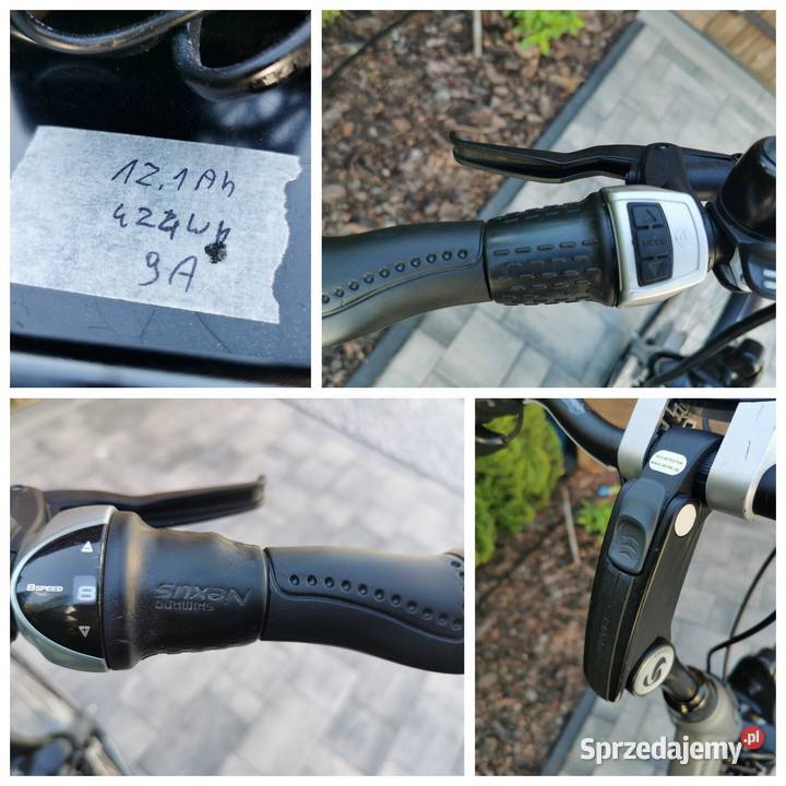 Rower elektryczny Sparta F8E 8 biegow D53