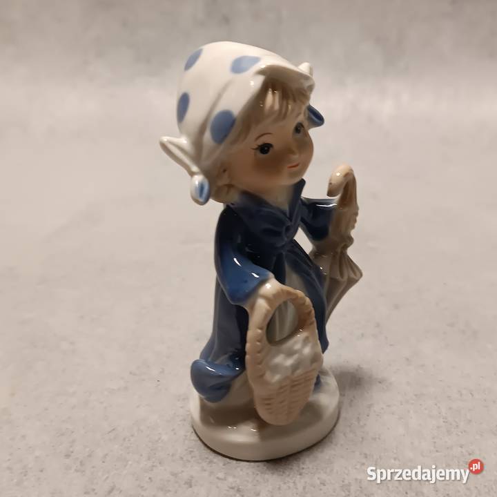Porcelanowa figurka Dziewczynka Turyngia Porcelana i szkło Warszawa