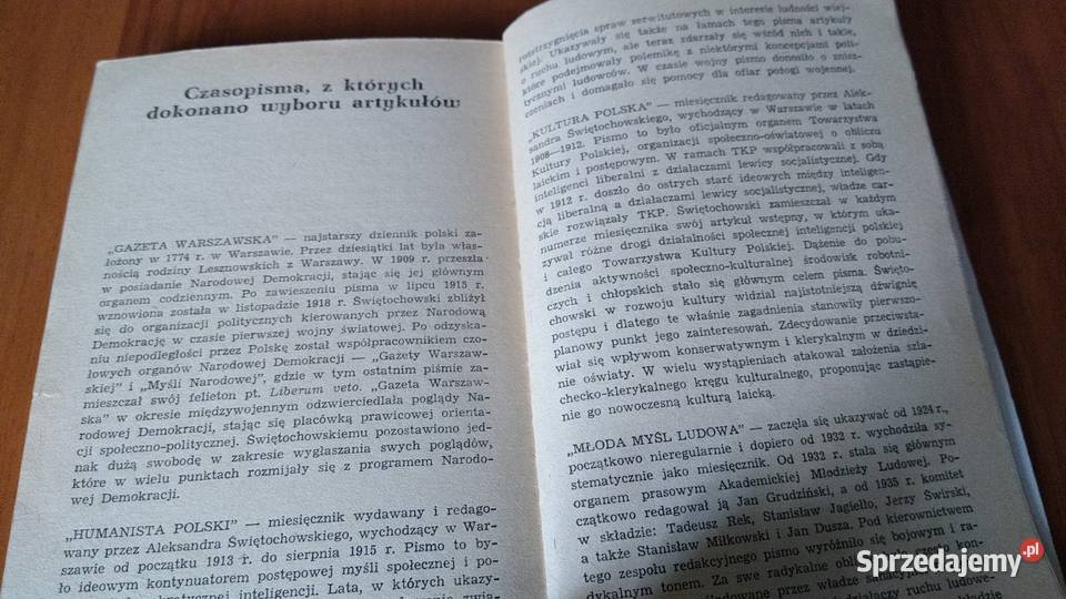 Publicystyka społeczna i oświatowa  Aleksander Gdańsk