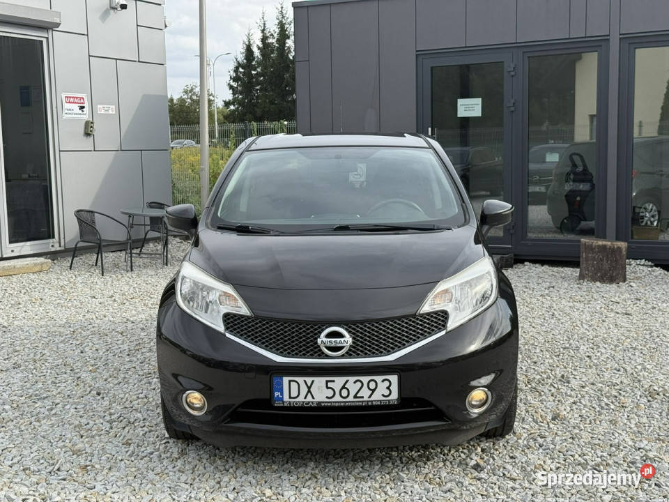 Nissan Note 15 dci 90 2015r tempomat bluetooth Wrocław
