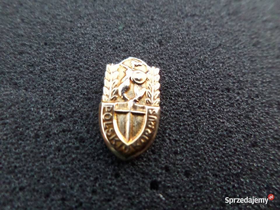 Odznaka 2 Korpusu Polskiego miniaturka Poznań sprzedam