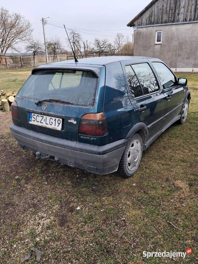 Sprzedam lpg golf3 zielony Golf Krasocin