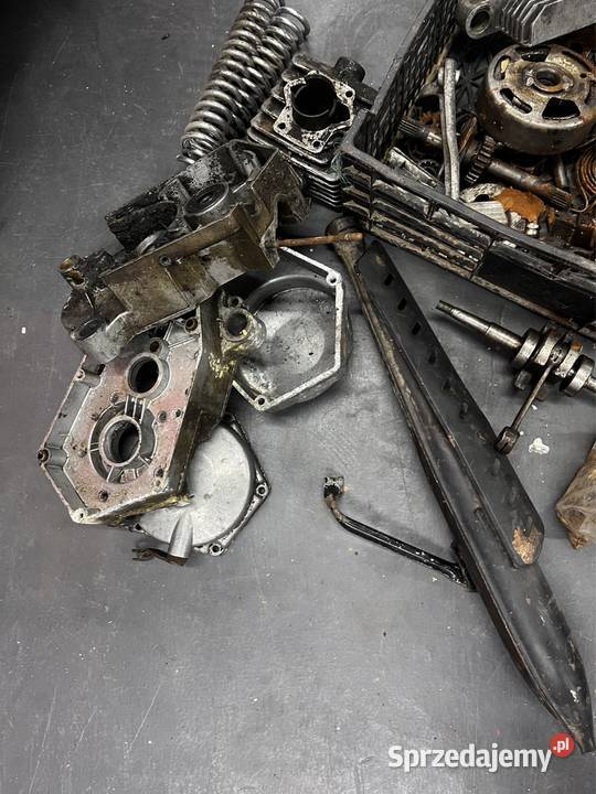 Romet motorynka silnik tłumik części Kartery