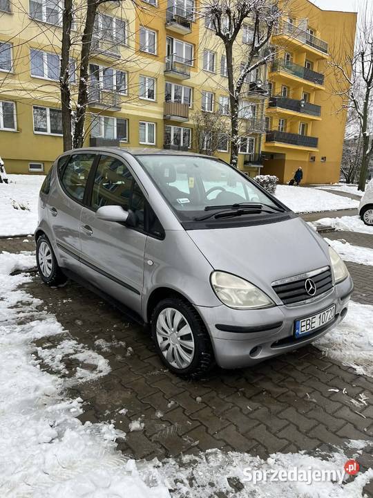 Mercedes Aklasa W168 A140 2001 14 benzyna nieuszkodzony łódzkie Zgierz