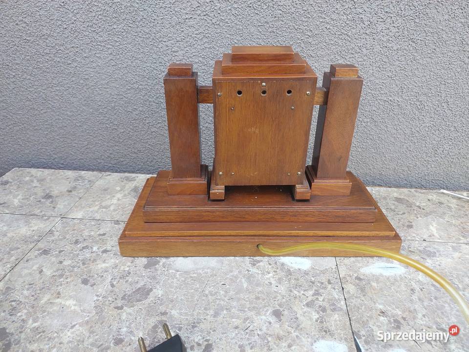 241 Stary zegar stołowy art deco mechanizm Pozostałe Tczew