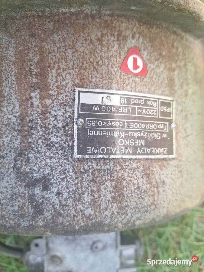 Lampa przemyslowa prl łódzkie Mroczków Gościnny sprzedam