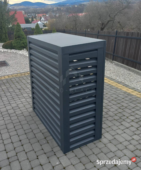 Osłona pompy ciepła 110x50x150 antracyt NB261 Klimatyzatory Busko-Zdrój sprzedam