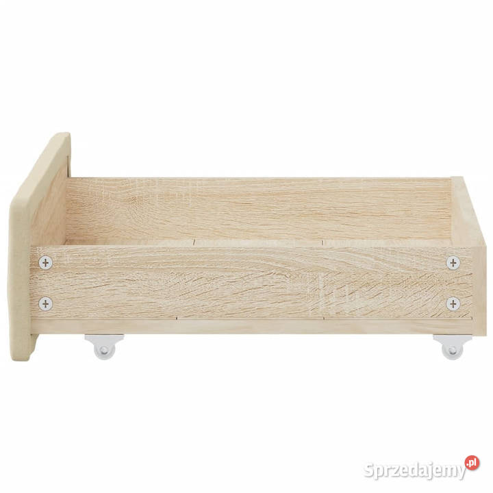 Szuflady pod łóżko 2 kremowe WM833914 Warszawa